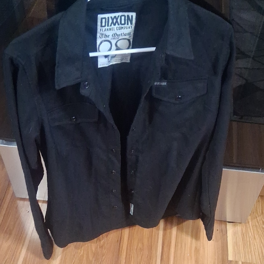 DIXXON Black Casual Button Down Shirt